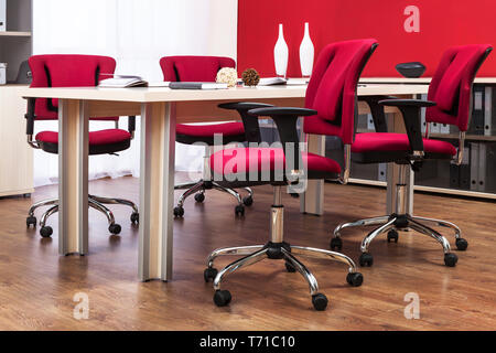 conference table in new office Stock Photo