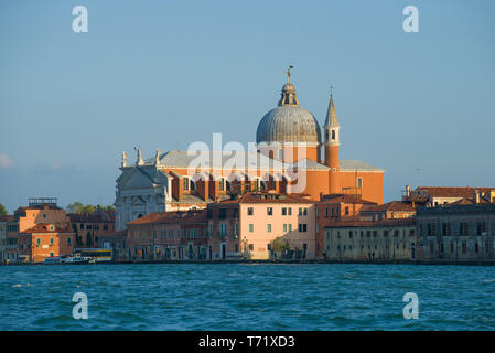 View of the church Il Redentore on a sunny September evening. Giudecca Island, Venice Stock Photo