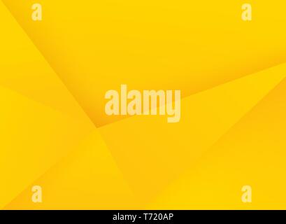 Abstract template geometric triangles yellow modern background design. You can use for brochure, presentation, poster, leaflet, flyer, print, advertis Stock Vector