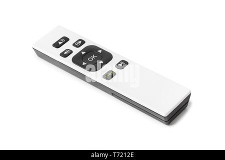 Remote control of windows cleaning robot Stock Photo