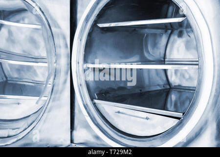 open vacuum furnace Stock Photo