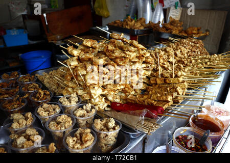 Photo of Deep fried assorted chicken innards Stock Photo