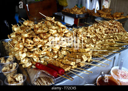 Photo of Deep fried assorted chicken innards Stock Photo