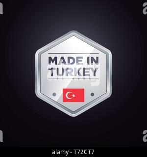 MADE IN TURKEY Stock Vector