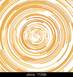 Abstract psychedelic background design from half circles Stock Vector