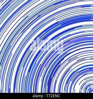 Blue circular background - vector illustration from concentric circular lines Stock Vector