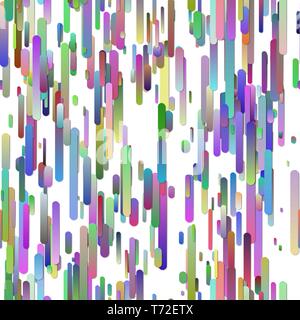 Colorful seamless trendy vertical gradient rounded stripe background pattern Stock Vector