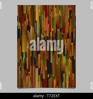 Multicolored vertical gradient stripe pattern page background template Stock Vector