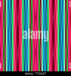 modern striped background with medium violet red, light sea green and firebrick colors. for fashion garment, wrapping paper, wallpaper or creative des Stock Photo