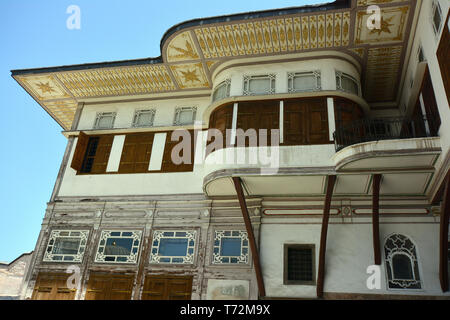 The Courtyard of the favourites in the Harem, Topkapı Palace, Topkapı Saray, Istanbul, Turkey Stock Photo