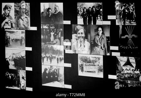 PERSONAJES DE LA GUERRA. Location: EXPOSICION DE LA GUERRA CIVIL ESPAÑOLA. MADRID. Stock Photo