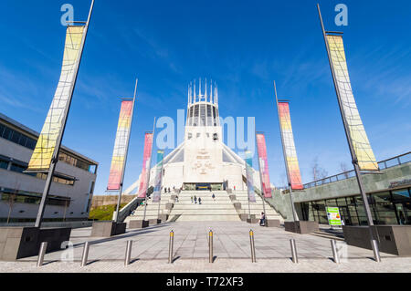 Liverpool cathedral or Liverpool Metropolitan Cathedral Liverpool Merseyside England UK GB Europe Stock Photo