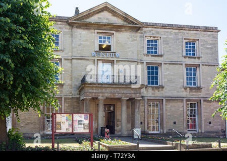 Peterborough Museum & Art Gallery, Priestgate, Peterborough, Cambridgeshire, England, United Kingdom Stock Photo