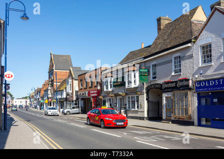 High Street, St Neots, Cambridgeshire, England, United Kingdom Stock Photo