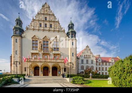 Poznan, Greater Poland province, Poland. Adam Mickiewicz University in Poznan, Collegium Minus building. Stock Photo