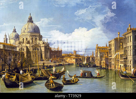 Canaletto - The Entrance to the Grand Canal, Venice Stock Photo - Alamy