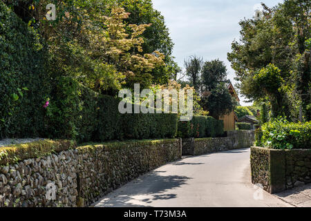 Chiran Samurai Residence Garden, Minami Kyushu City, Kagoshima Prefecture, Japan Stock Photo