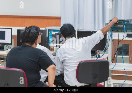 Back of Asian University students majoring in Computer Engineering ...