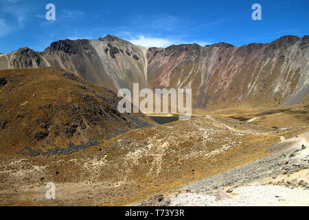 Nevado de Toluca national park. Stratovolcano in central Mexico. Xinantecatl. Pleistocene stratovolcanoe. Stock Photo