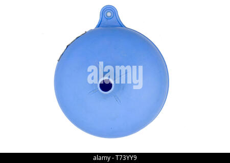 blue Funnel  tools for fluid, gasoline, engine oil. isolated on white background. High resolution image gallery. Stock Photo