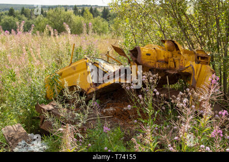The cabin of the old Soviet truck Stock Photo - Alamy