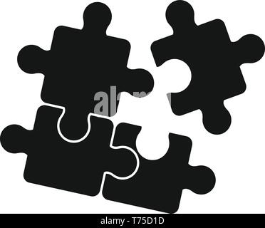 Puzzle piece pixel perfect white linear ui icon for dark theme Stock ...
