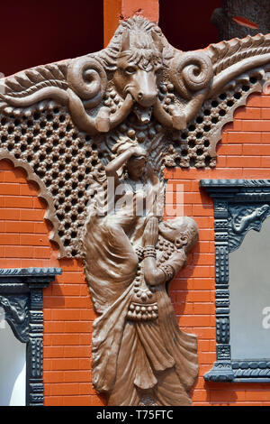 Entrance of Gupteshwar Mahadev Cave, Pokhara, Nepal Stock Photo