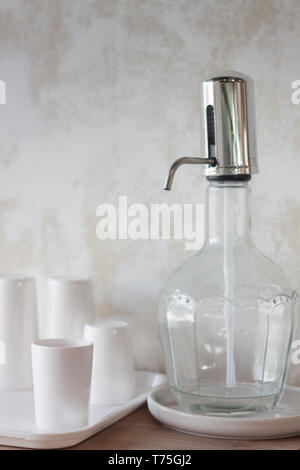 Drinking water for serving in coffee shop, stock photo Stock Photo