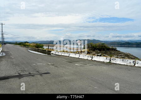 Around the Magat Dam located in the Cagayan city, Isabela, Philippines Stock Photo