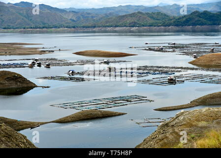 Around the Magat Dam located in the Cagayan city, Isabela, Philippines Stock Photo