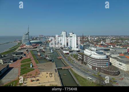 Havenwelten, museum-harbour and Columbus Center, Bremerhaven, Bremen, Germany Stock Photo