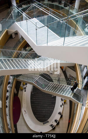 Liverpool library staircase Stock Photo