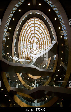 Liverpool library staircase Stock Photo