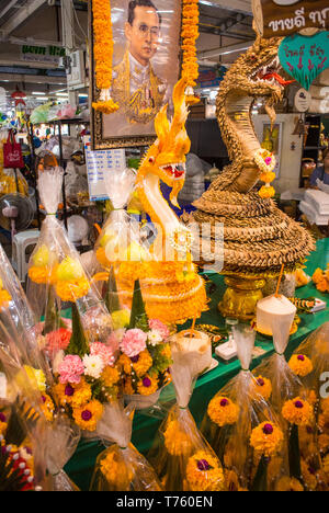 Thai temple decorations from Thailand Stock Photo