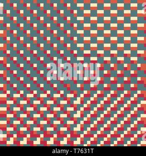 Seamless Ikat color etchnic Background vector Pattern Stock Vector