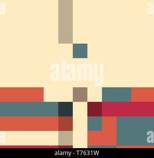 Seamless Ikat color etchnic Background vector Pattern Stock Vector