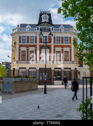 Archway Tavern, Archway Station, London Stock Photo - Alamy