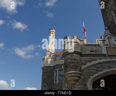 The Casa Loma castle in midtown Toronto, Ontario, Canada. Stock Photo