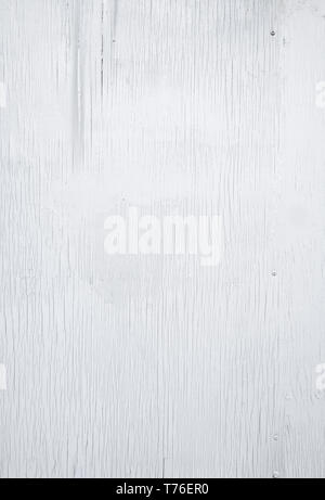 Close up section of a white painted wood panel texture Stock Photo