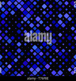 Geometrical rounded square pattern - vector tile mosaic background illustration Stock Vector