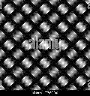 Abstract seamless square pattern background - vector graphic Stock Vector