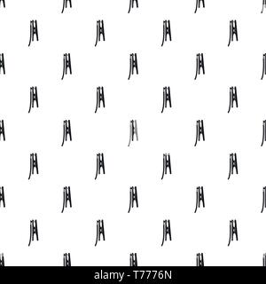 Welding clamp pattern seamless vector repeat geometric for any web design Stock Vector
