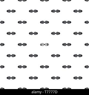 Welding glasses pattern seamless vector repeat geometric for any web design Stock Vector