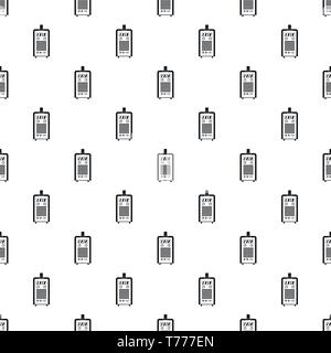Welding device pattern seamless vector repeat geometric for any web design Stock Vector