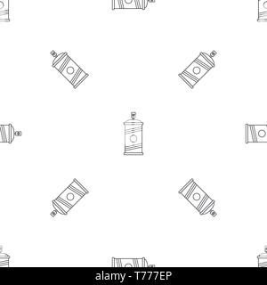 Painting spray pattern seamless vector repeat geometric for any web design Stock Vector