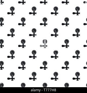 Welding gas pressure monitor pattern seamless vector repeat geometric for any web design Stock Vector