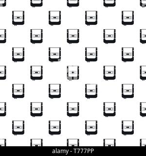 Electric counter pattern seamless vector repeat geometric for any web design Stock Vector