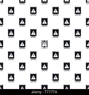 Electrical box pattern seamless vector repeat geometric for any web design Stock Vector