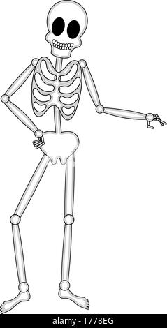 clipart of a cartoon bone