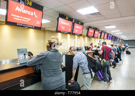 Cartagena Colombia,Aeropuerto Internacional Rafael Nunez International Airport CTG,terminal,Hispanic resident residents,man men male,woman female wome Stock Photo